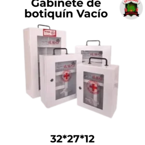 Gabinete de Botiquín Metálico Vacío 32×27×12 cm