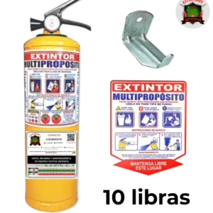 Extintor Multipropósito de 10 libras