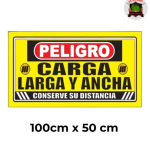 Señal de Carga larga y ancha 100*50 cm