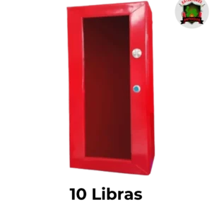 Gabinete de pared para extintor de 10 Libras
