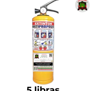 Extintor Multipropósito de 5 libras